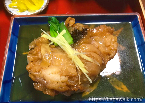 煮魚（コブダイ）　700円