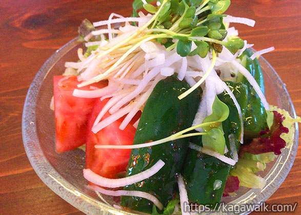 野菜サラダ450円