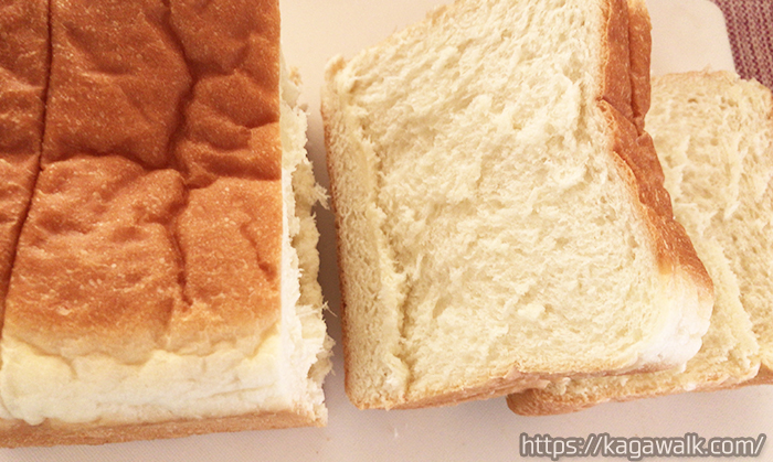 乃が美の高級生食パンはパン粉が出ない