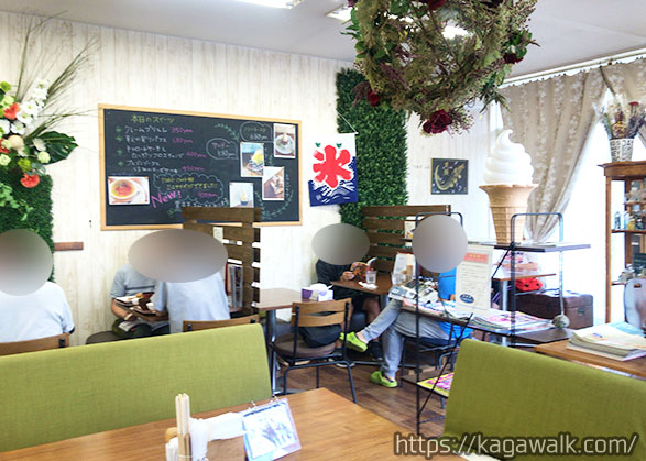 カフェ さくら食堂はとても寛げる空間になってます！常連さんが多い！！